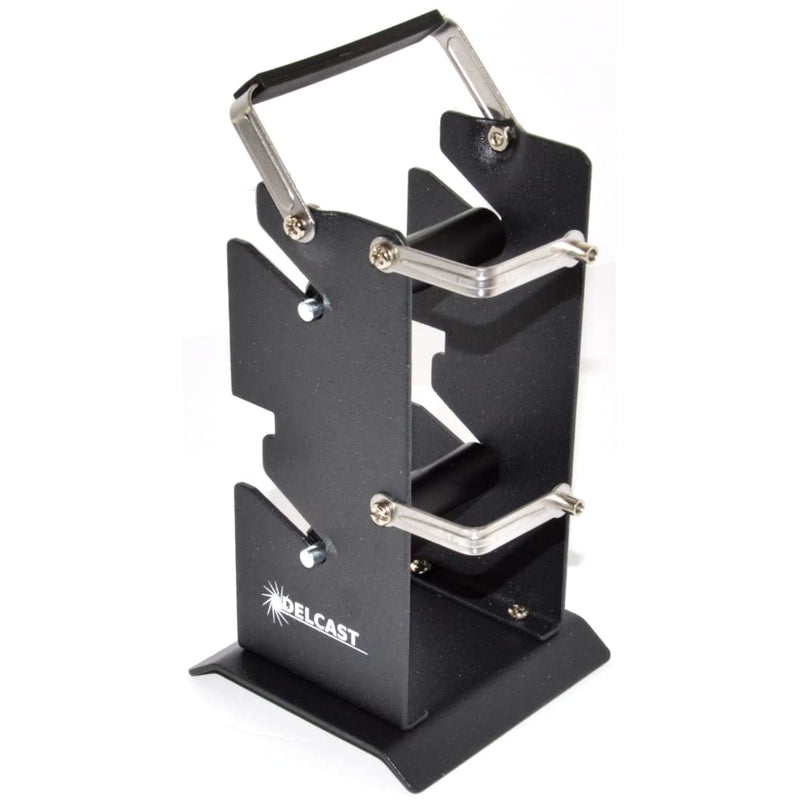 Delcast Dual Solder Dispenser Wire Spool Holder Metal Stand Dual Solder Reel