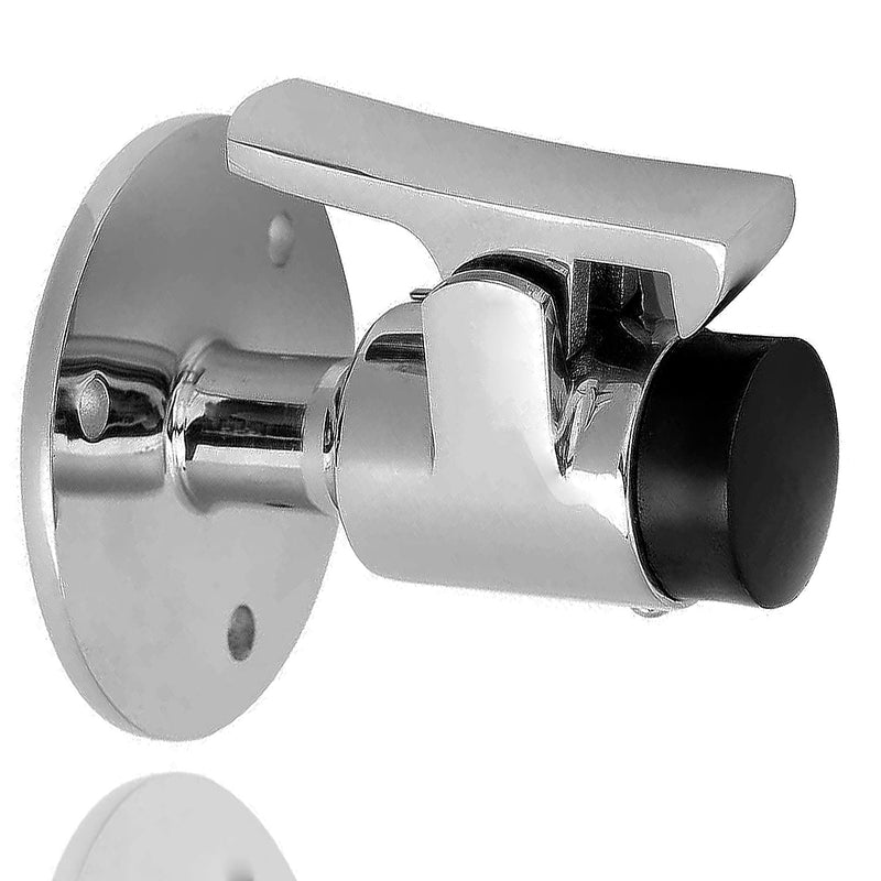 RedSnake Marine Grade 316 Stainless Steel Heavy Door Stopper Catch Set Surface Mirror Treatment Boats Yachts Ships Hatch Stopper Soft Stop and Catch Anti-Collision Holder Hold Keep Door Open (1PC) 1PC
