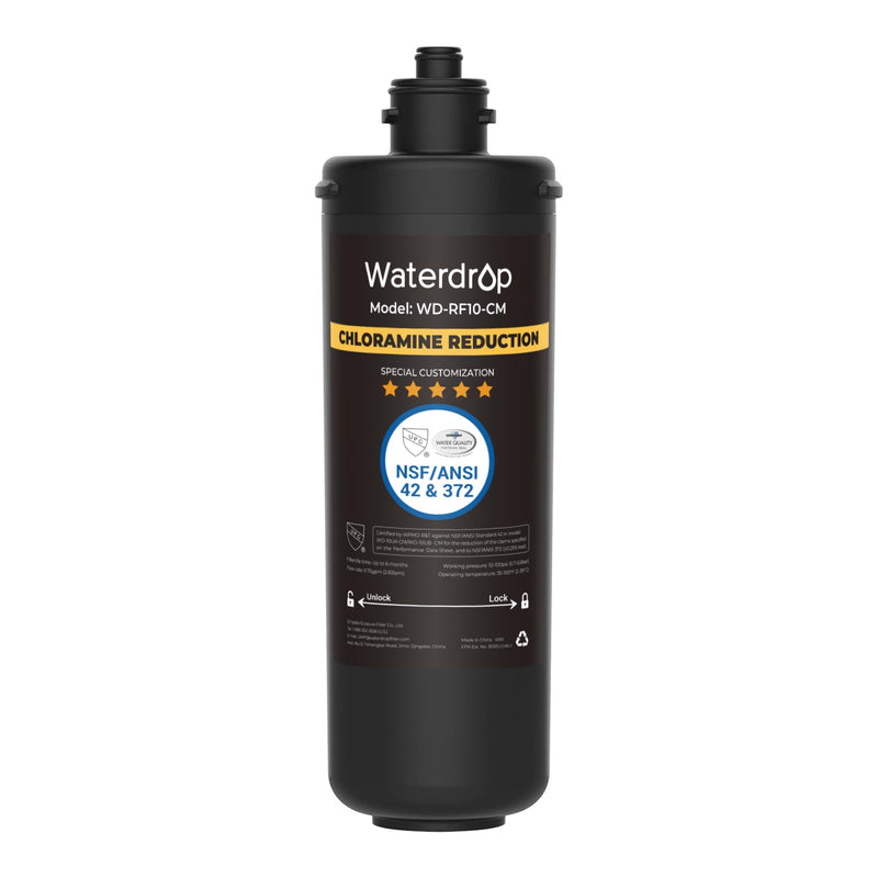 Waterdrop RF10-CM Water Filter Replacement for Waterdrop 10UB-CM/10UA/10UB Dark-CM