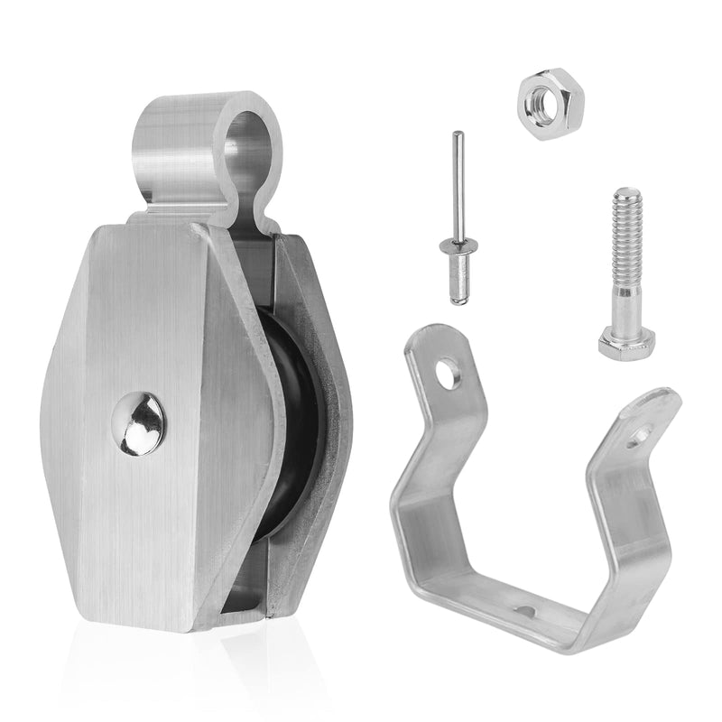 31-12 Extension Ladder Pulley Kit Compatible with Werner Extension Ladder Replacement Pulley Assembly,Ladder Pulley Fit for Werner Keller Aluminum & Fiberglass Extension Ladder,Extension Ladder Parts
