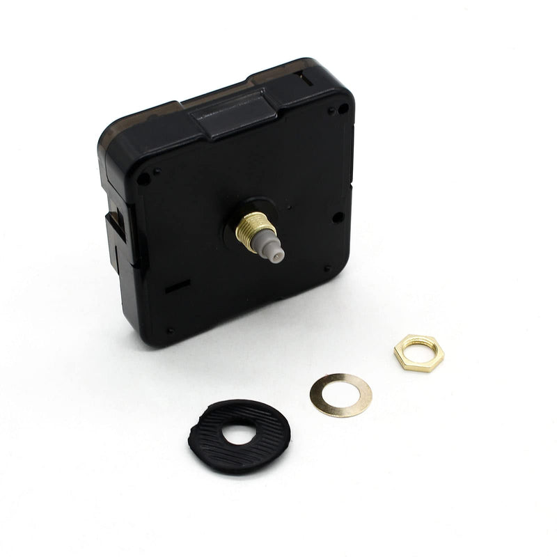 1pc Clock Mechanism Replacement, 13mm/0.51 Inch Shaft Length Wall Clock Mechanism, Quartz Clock Movement, DIY Silent Movement Mechanism Replacement (Thread: 0.21"/5.5mm)