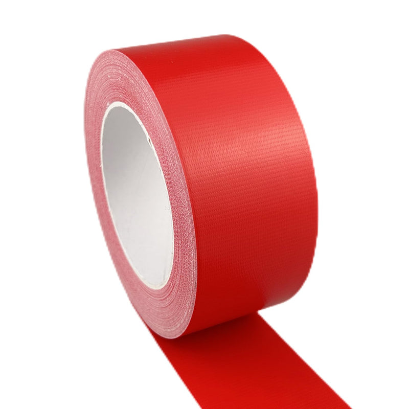 Multi-Purpose Duct Tape 2 Inch x 33 Yards, Heavy Duty, Waterproof, Great for Repairs, Packaging, Arts Crafts and DIY Projects (Red) Red
