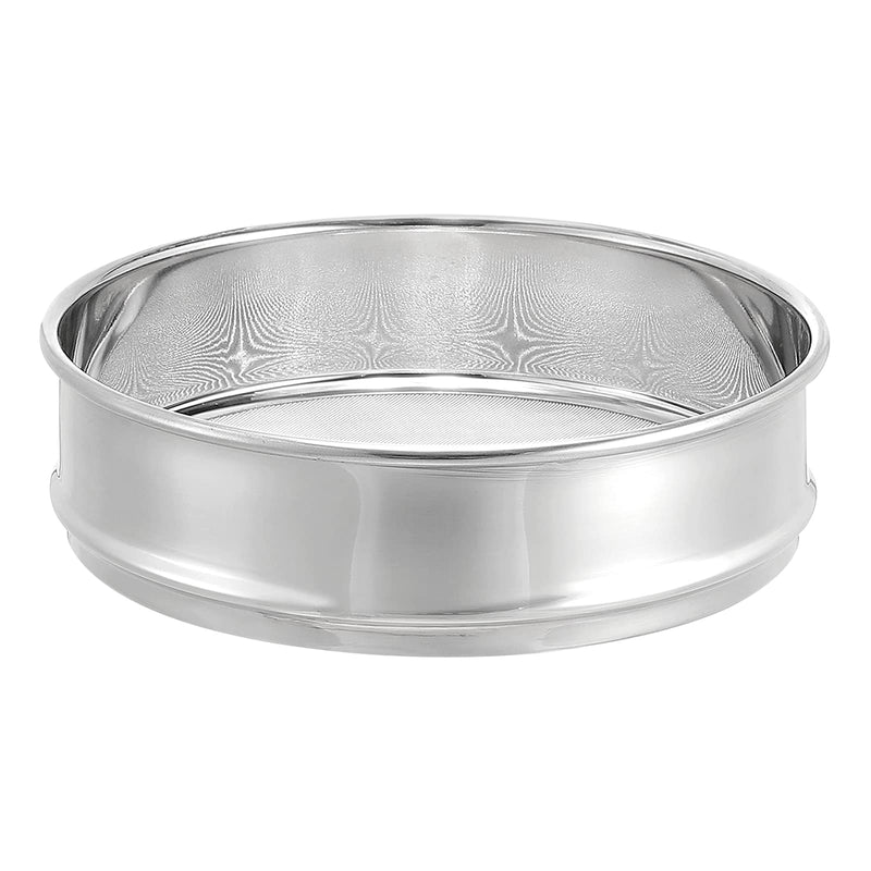 PATIKIL 35 Mesh Lab Sieve, 8" Diameter Test Sieve 304 Stainless Steel Wire Cloth (0.5mm) for Industrial Laboratory 35 mesh(0.5mm)