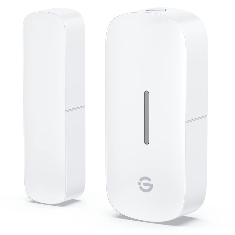 GoveeLife Door Window Sensor, Group Control Unlimited Devices, Wireless Mini Contact Sensor for Smart Home Automation, Battery Powered, Supports Most Smart Products White