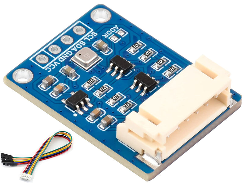 BME688 Environmental Sensor with AI Function, Supports Temperature/Humidity/Barometric Pressure/Gas Detection, I2C and SPI, Support Raspberry Pi/Raspberry Pi Pico/Arduino / ESP32,etc. BME688 with AI function