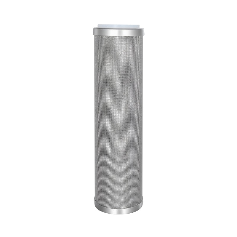 Stainless Steel Cleanable Wire Mesh Filter Cartridge 10”Length,2.5"OD(25 Micron) 25 micron