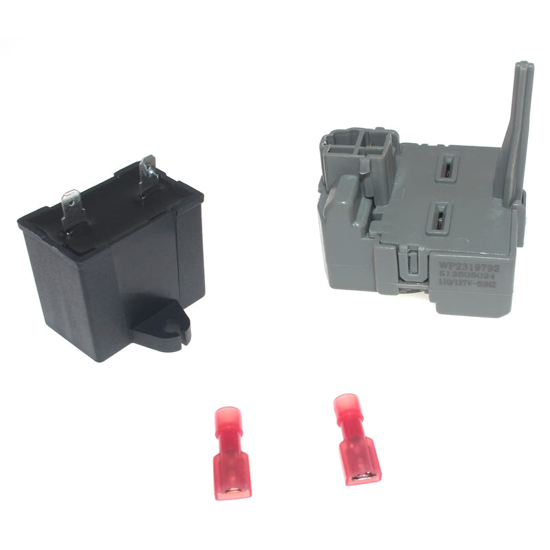 W10448874 W10197428 W10662129 TSD2 W10350564 Refrigerator Start Relay Device Compatible With Whirlpool W10197428 W10128795 W10197427 241527803 241941003 2319793 241941005