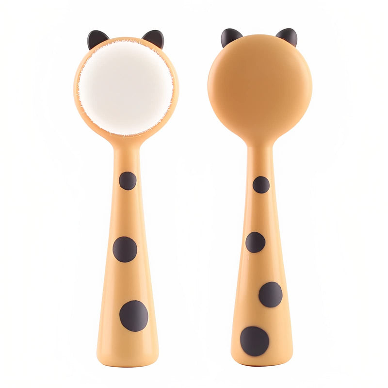 Face Brush Face Scrubber, Hysotok Facial Cleansing Brush with Soft Bristles for Face Cleansing Wash Scrub, Face Cleanser Brush for Facial Exfoliating Massaging Skin Care (Yellow) - NewNest Australia