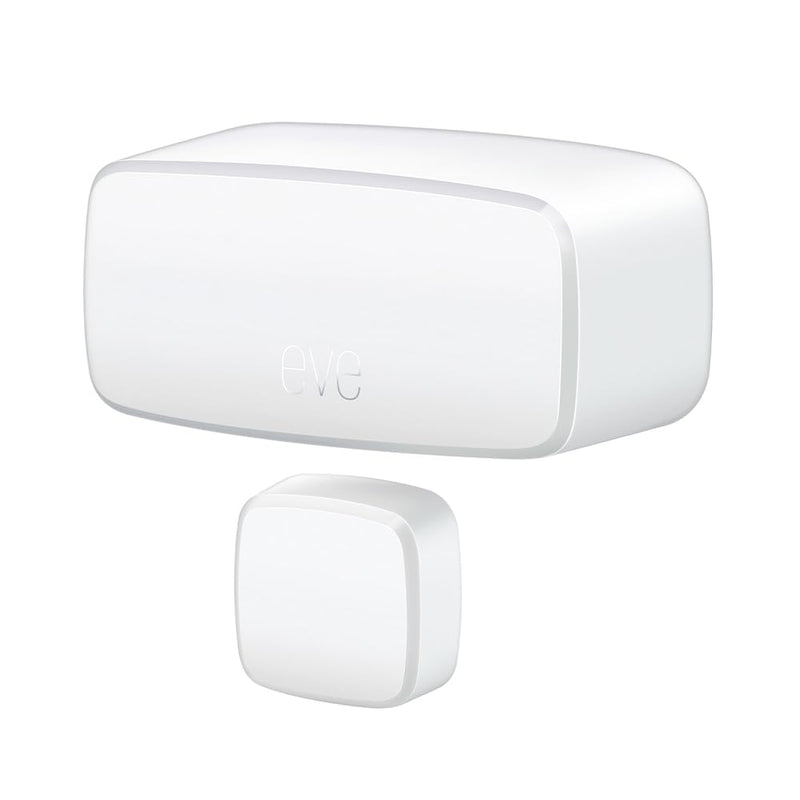 Eve Door & Window (Matter) – Smart Contact Sensor for Doors & Windows, Open/Closed State, Automatic Control of Accessories, Matter Over Thread, Apple Home, Alexa, Google Home, SmartThings Eve Door & Window Matter White
