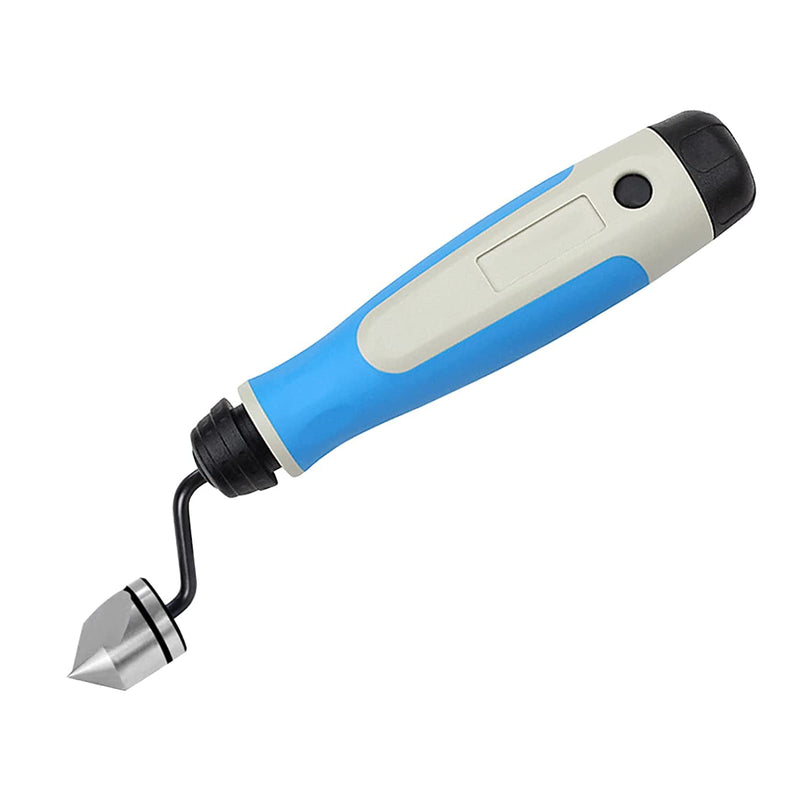 Deburring Countersink Tool Set, Lirioden Great Burr Remover Hand Tool for Aluminum, Copper, Steel, Plastic & Wood-NG1000-BC1651 Blue White