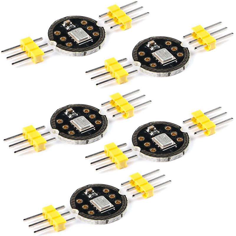 5Pcs INMP441 Omnidirectional Microphone Module MEMS I2S Interface Supports ESP32 High Precision Low Power Digital Output