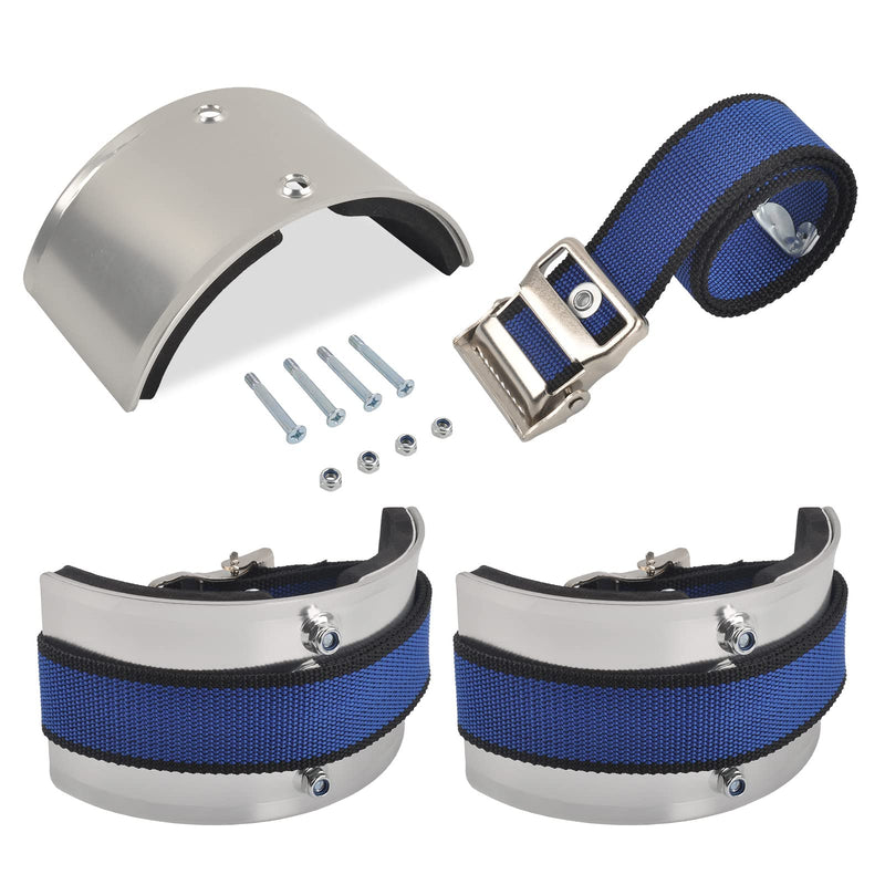 Drywall Stilt Replacement Parts, Universal Stilt Accessories Kit, Easy Use Leg Band Blue-Pair