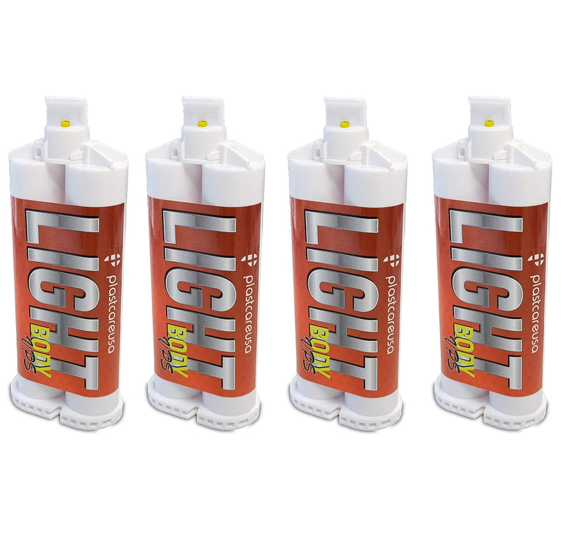 Light Body Fast Set Dental Alginate Alternative Material (4 Cartridges) 4