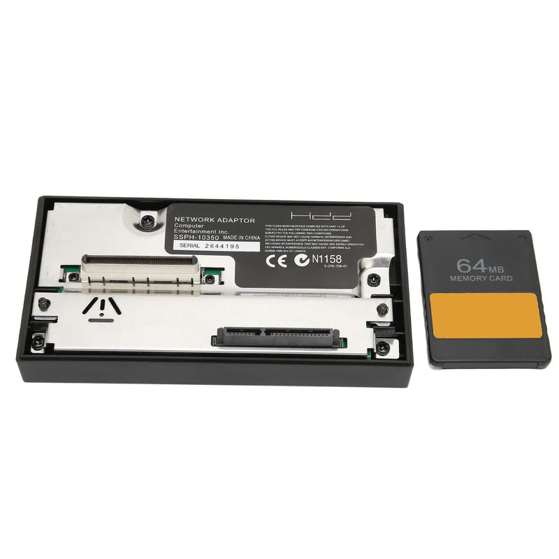 Pomya SATA Interface Network Adapter PS2 HDD Hard Disk Adapter with 64MB FMCB V1.966 Memory Card McBoot, Plug and Play NO IDE 2.5 3.5 [Video Game]