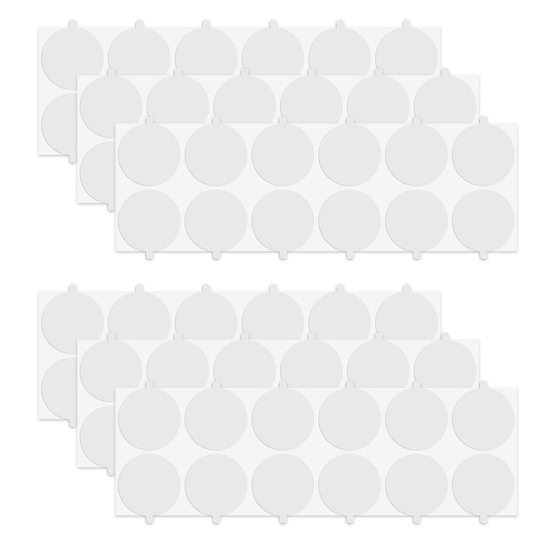 300pcs Large Double Sided Adhesive Dots, 0.8 inch Strong-Adhesion Transparent Adhesive Dots Wax Seal Stickers Traceless Round Adhesive dots for DIY Craft Home Supplies