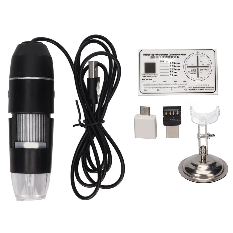 800X Magnification with 8 LED Light Chips - Portable Skin Diagnosis Analyzer for Scalp Health