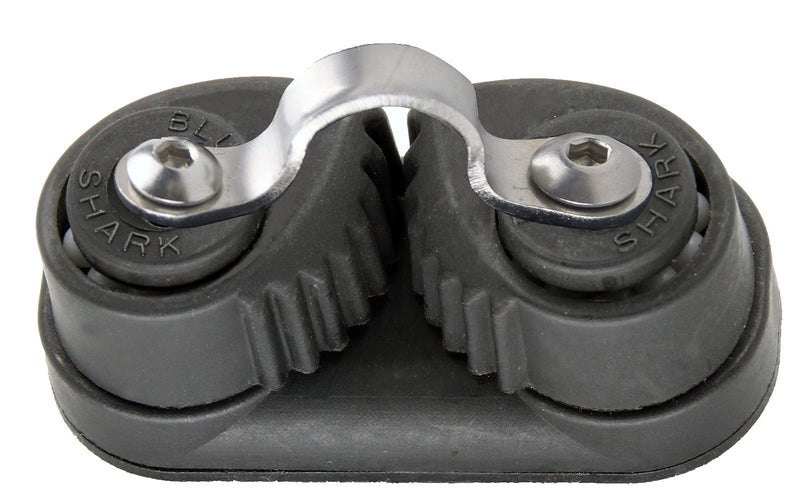 Blue Shark: Premium Quality Sailing Cam Cleat Medium Nylon with Wire and Strap Fairlead (1-Pack) 127