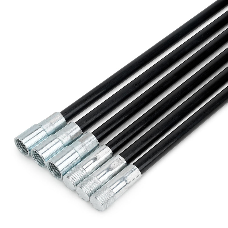 Stanbroil 18-Feet Fiberglass Chimney Rod Kit with 1/4" NPT Fittings