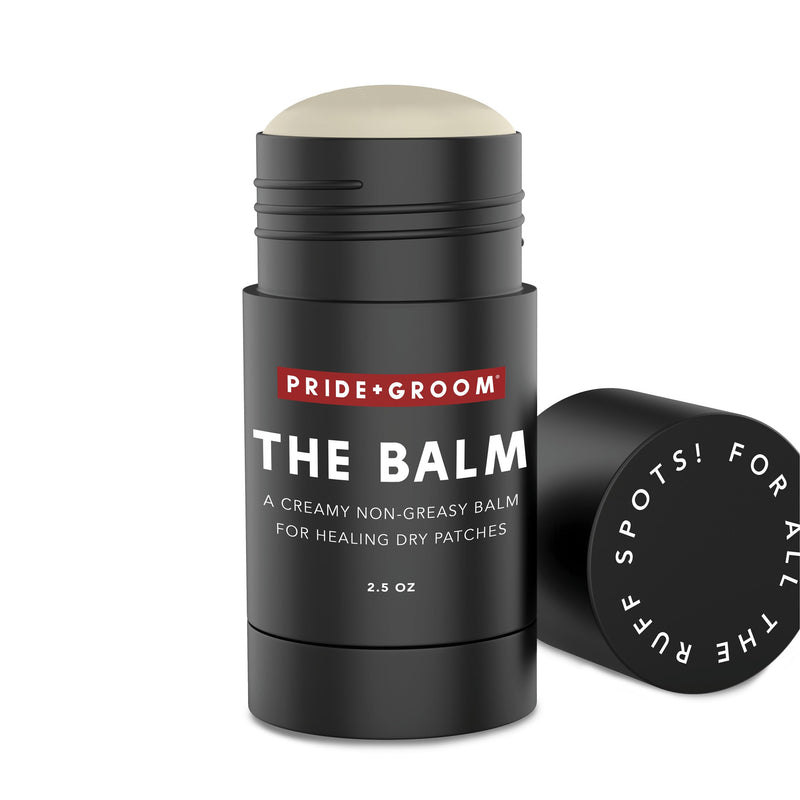 Pride and Groom The Balm – Creamy, Non-Greasy Balm for Dogs & Cats Made from Clean Ingredients, Shea Butter, Essential Oils & Vitamins to Moisturize & Heal Paws, Noses, Dry Patches, & More – 2.5 oz - PawsPlanet Australia