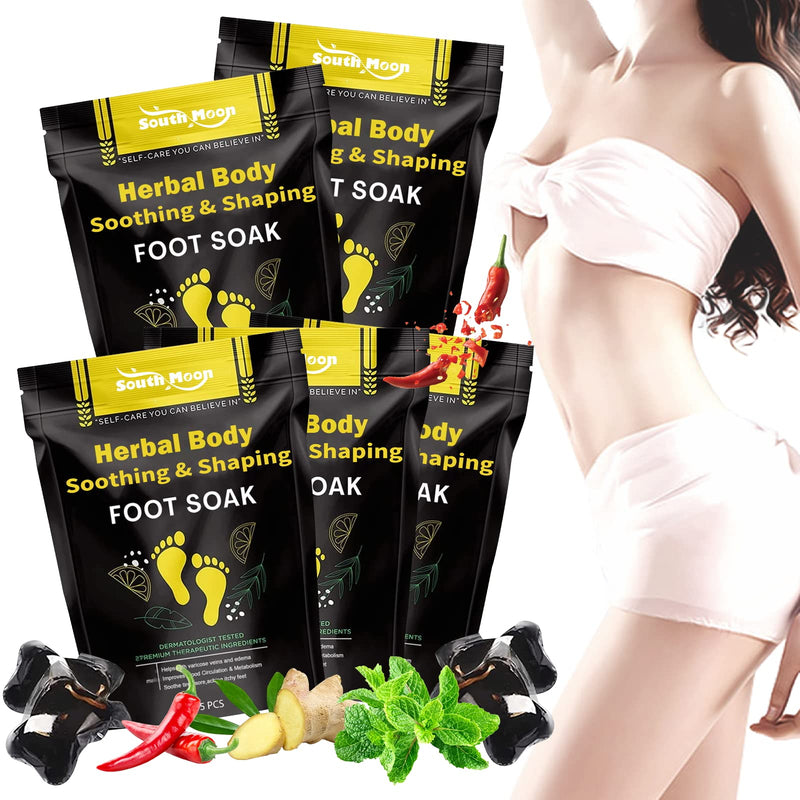 25PCS Herbal Body Detox Foot Soak Beads, Detox & Shaping Cleansing Foot Soak for Men and Women, Daily Rebody Body Detoxingherbs Foot Soak Beads for a Relaxing and Soothing Experience (5 Pack /25 PCS) Foot Soak Beads 25PCS - NewNest Australia