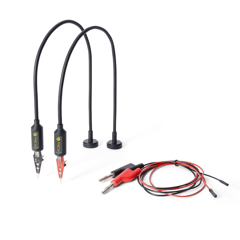 PCBite 2X SP10 Handsfree Probes (red/Black) Ideal for Multimeter and Power Supplies | Upgrade Your PCBite Kit | Level Up Your Electronics Workbench