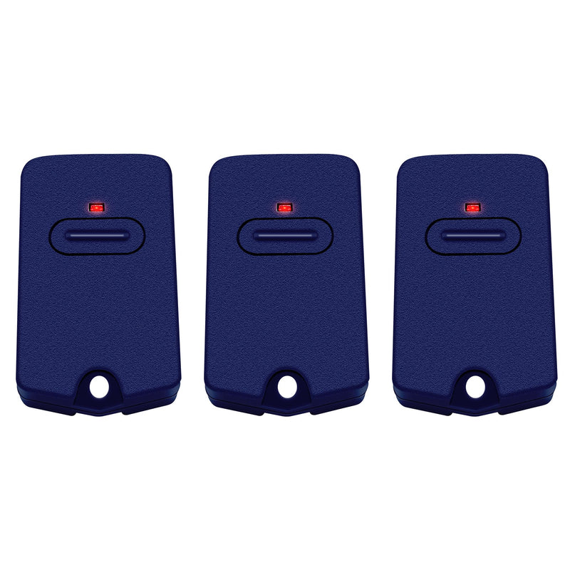 3Pack - Rb741/FM135 GTO Mighty Mule Gate Opener Remote 3-Year-Warranty Blue