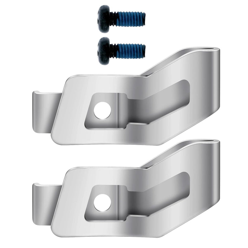 Belt Clips, 2pcs 42-70-0495 Drill Tool Clips Hook Kit with Screws for Drill Stubby Impact Wrench Hex Impact Driver Hex Hydraulic Driver 2 Packs