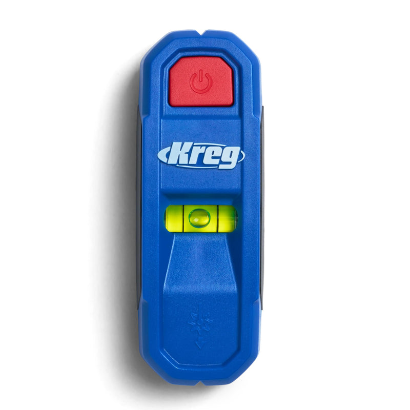 Kreg KMM1000LZ - Kreg Magnetic Stud Finder with Laser-Mark - Stud Finder & Wall Scanner - Magnetic Stud Finder Tool - with Precise Stud Magnet
