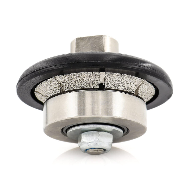 B5 Diamond Router Bits Hand Profile Wheel Profiler Vacuum Brazed for Granite Concrete Marble Edge 5/8-11 Thread (B5) B5