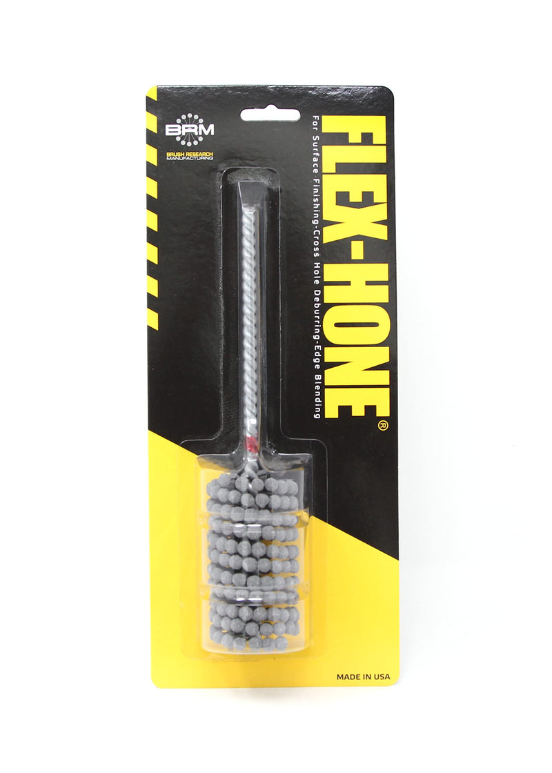 Brush Research BC112180Z25 Flex-Hone®, 1-1/2" (38mm) Diameter, 180 Grit, Zirconia Alumina #1525, for Low Carbon to Medium Carbon Steels, Stainless Steel and Cast Iron 1.500" (38mm)