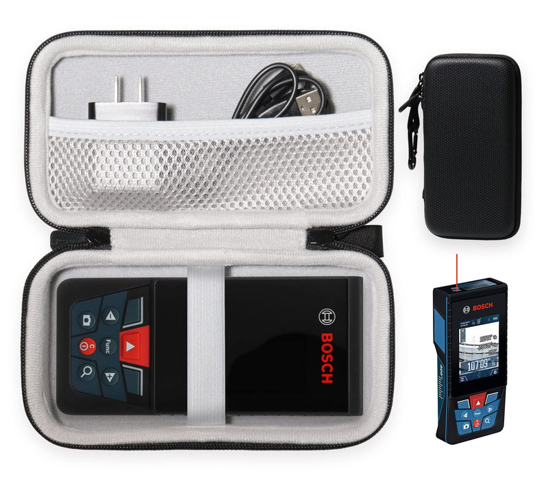 CaseSack Case for Bosch GLM400CL Blaze Outdoor 400ft Connected Laser Measure (Black) Black