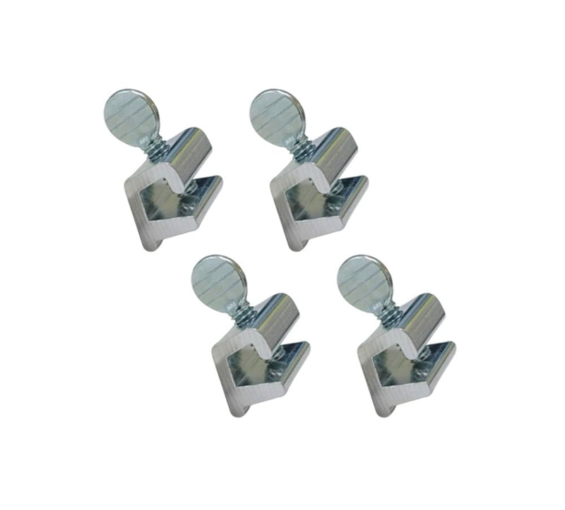 QCAA Sliding Window Security Lock, Aluminum, Sliver, 24 Pack, Made in Taiwan 24pack Silver