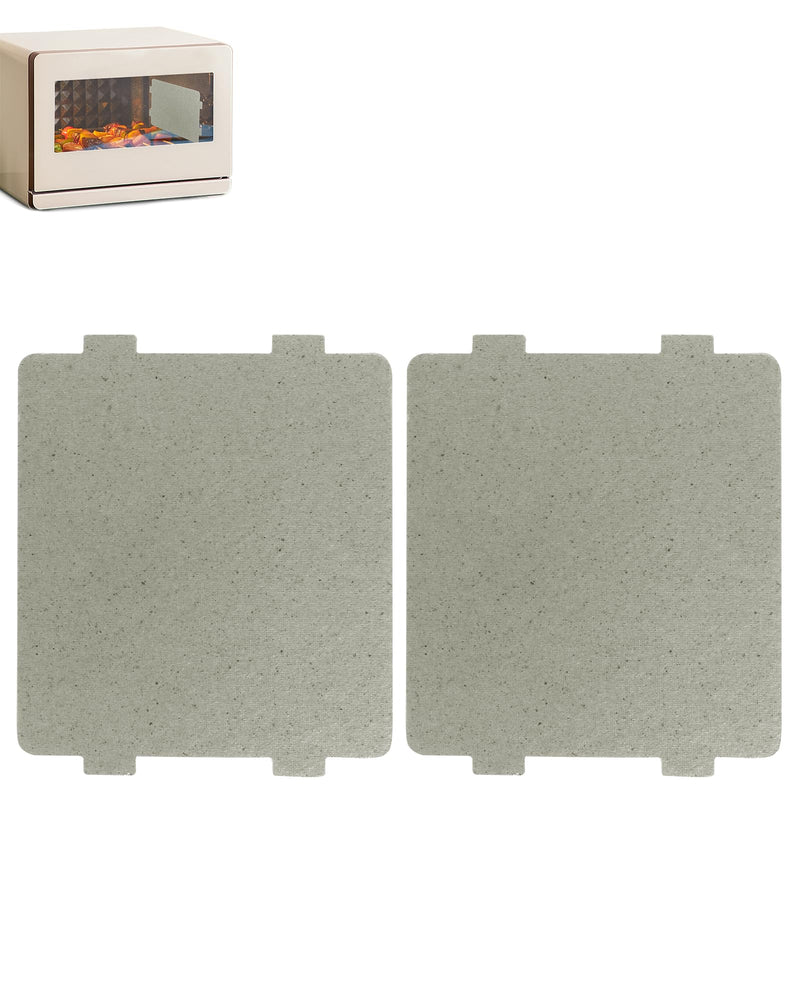 2 PCS Waveguide Cover, Universal Mica Sheet for Microwave Oven, Cut to Size, 108mmX99mm 108mmX99mm-2PCS