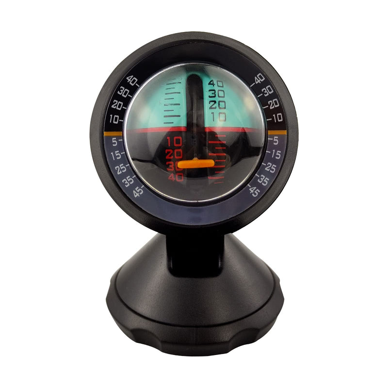 Adjustable Ball Compass with Slope Meter, Car Slope Indicator Automotive Inclinometer Gradient Balancer Tool for Car Marine Boat Ship