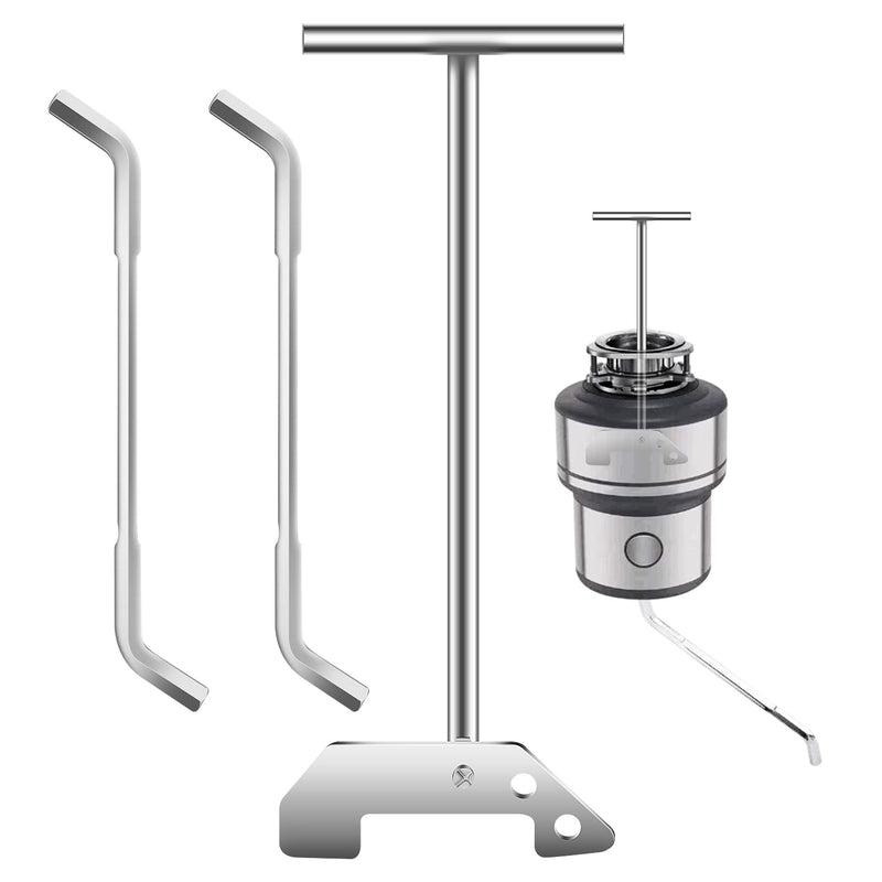 Garbage Disposer Unjamming Wrench/WRN-00 Garbage Disposal Wrench Tool - Compatible with All Waste King and SinkErator/Moen garbage disposals, Designed to Dislodge Jams or Clutter from above the Sink