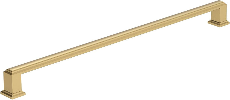 Amerock BP37362CZ | Champagne Bronze Cabinet Pull | 12-5/8 inch (320 mm) Center to Center Cabinet Handle | Appoint | Drawer Pull | Kitchen Cabinet Handle | Furniture Hardware