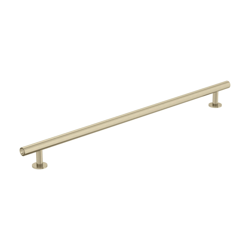 Amerock BP37391BBZ | Golden Champagne Cabinet Pull | 12-5/8 inch (320 mm) Center-to-Center Cabinet Handle | Radius | Drawer Pull | Kitchen Cabinet Handle | Furniture Hardware