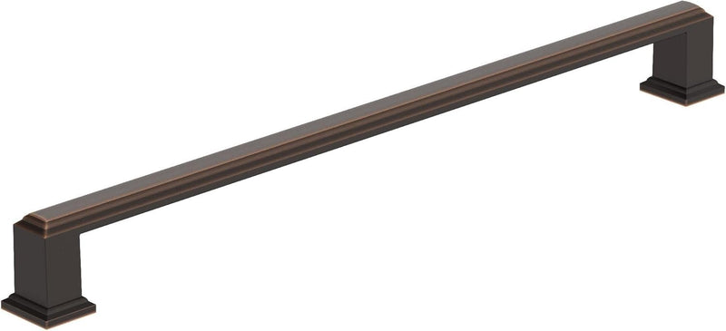 Amerock BP37361ORB | Oil Rubbed Bronze Cabinet Pull | 10-1/16 inch (256 mm) Center to Center Cabinet Handle | Appoint | Drawer Pull | Kitchen Cabinet Handle | Furniture Hardware