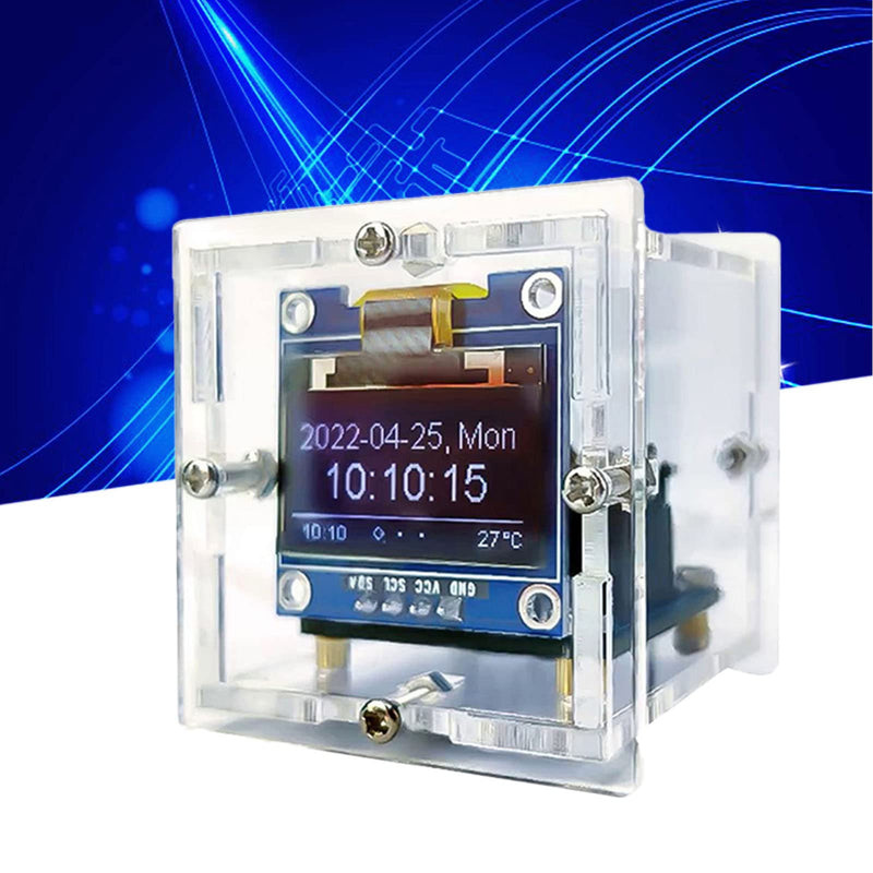 DIY Clock Kit Digital Display Electronic DIY Kit Clock DIY Automatic Timing Module Electronic Sodering Project USB Interface