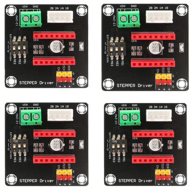 Jeanoko DRV8825/A4988 Stable 42 Stepper Motor Driver Expansion Board 3D Printer Control Shield Module for 3D Printer (4)