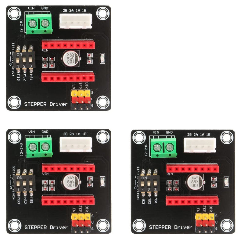Jeanoko DRV8825/A4988 Stable 42 Stepper Motor Driver Expansion Board 3D Printer Control Shield Module for 3D Printer (3)