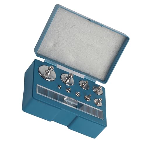 Garosa Scale Weights Set 17Pcs Precision Calibration Weight Set 100g 50g 20g 10g 5g 2g 1g 500mg 200mg 100mg 50mg 20mg 10mg Calibration Weights