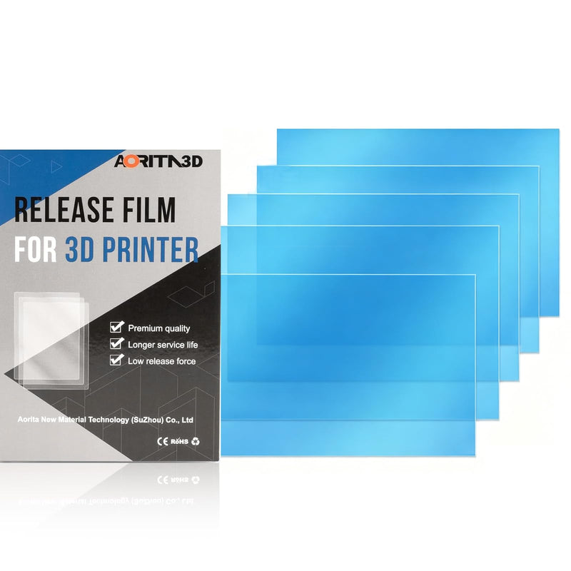pfa Film 5pcs 280 * 200mm Nfep Film for Elegoo Saturn Series Creality Halot-Sky, Halot-LITE, Halot-Ray, NOVA Whale2, G6,GKtwo NFEP 280*200