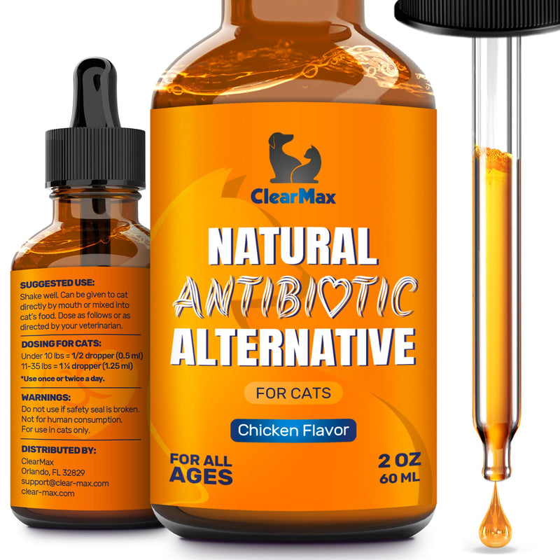 Antibiotics for Cats ◆ Cat Antibiotic ◆ Natural Antibiotics for Cats ◆ Cat Antibiotics ◆ Antibiotic for Cats ◆ Cat Multivitamin ◆ Pet Antibiotic ◆ 2 Oz 2 Fl Oz