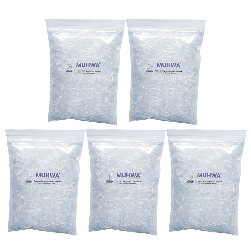 Laboratory 0.5-10μL Lab Liquid Pipette Pipettor Tips, Universal Pipette Tips, 1000 Pcs/Bag (5000)