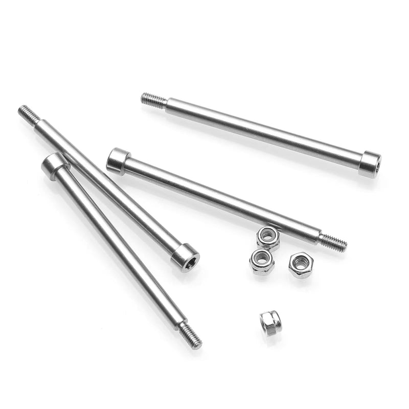 4X Threaded Hinge Pin 4x56mm for X-MAXX 8S 77086-4 XRT 8S 78086-4 Upgrade Parts