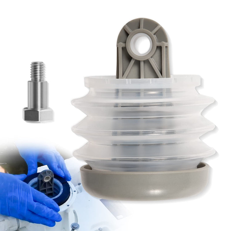 385230980 Pump Bellow Kit Toilet Pump Bellows S/T Pump Kit for Dometic/Sealand VG & VHT Series, Vacuflush S, J, T Series Discharge Pump, Including Bushing and Bolt
