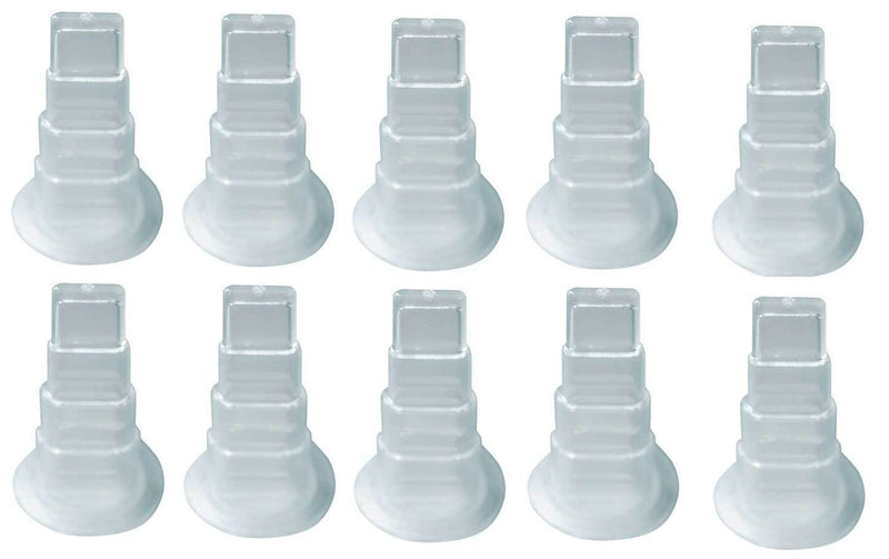 FastCap Blade Tip for 16oz Glue Bottle - Premium Polyethylene Construction, Wide Glue Line Forming, Compatible Only with 16oz Bottles. 10 - Replacement Tips