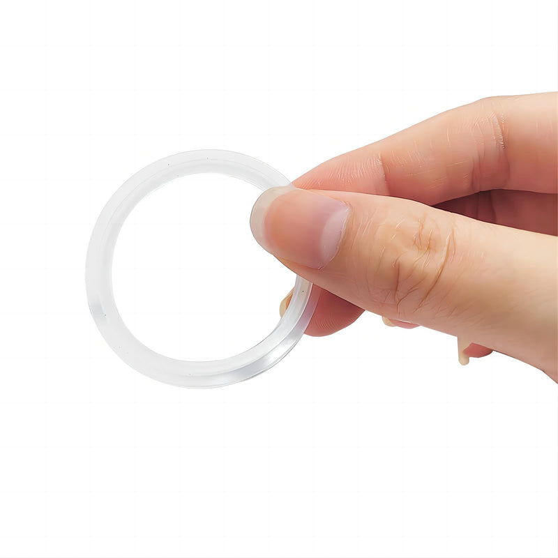 4 Pcs O-Rings Gasket 34mm, Sink Plug Seal, Lip Bath Plug, Washer Basin Sealing Ring, Bathtub Plug Gasket, Pop Up Basin Waste Seal