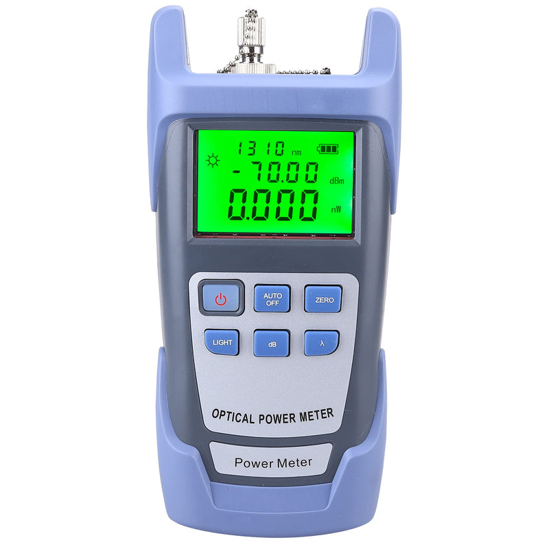 FTTH Fiber Optical Power Meter with Light Source SC FC Connector Optic Test Equipment for CCTV Communication Engineering OPM-70~+10dBm